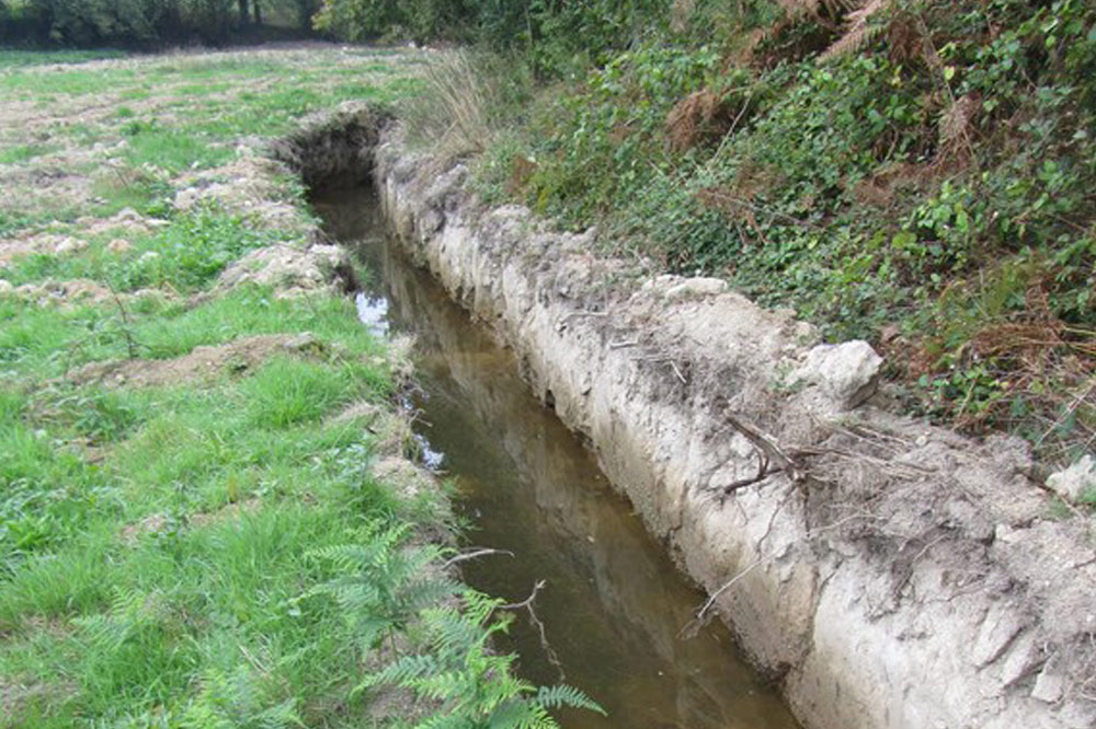 recalibrage d'un cours d'eau